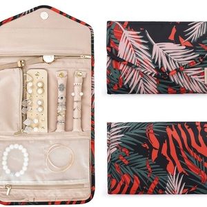 Travel Jewellery Organiser Foldable Jewelry Case